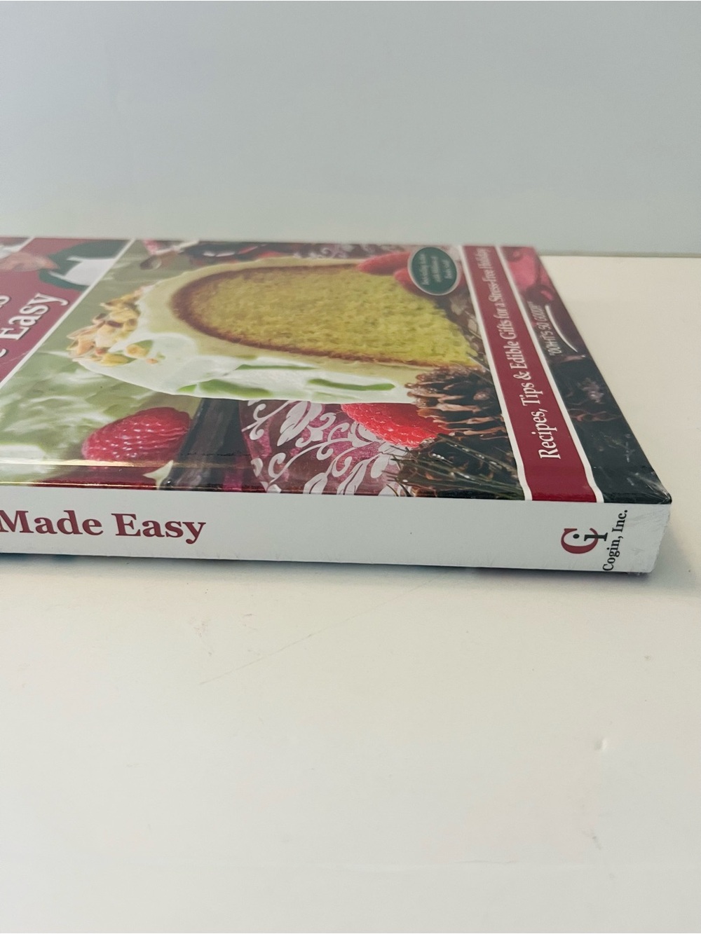 Mr. Food Art Ginsburg Christmas Made Easy Hardcover Cookbook Factory Sealed - Picture 4 of 11
